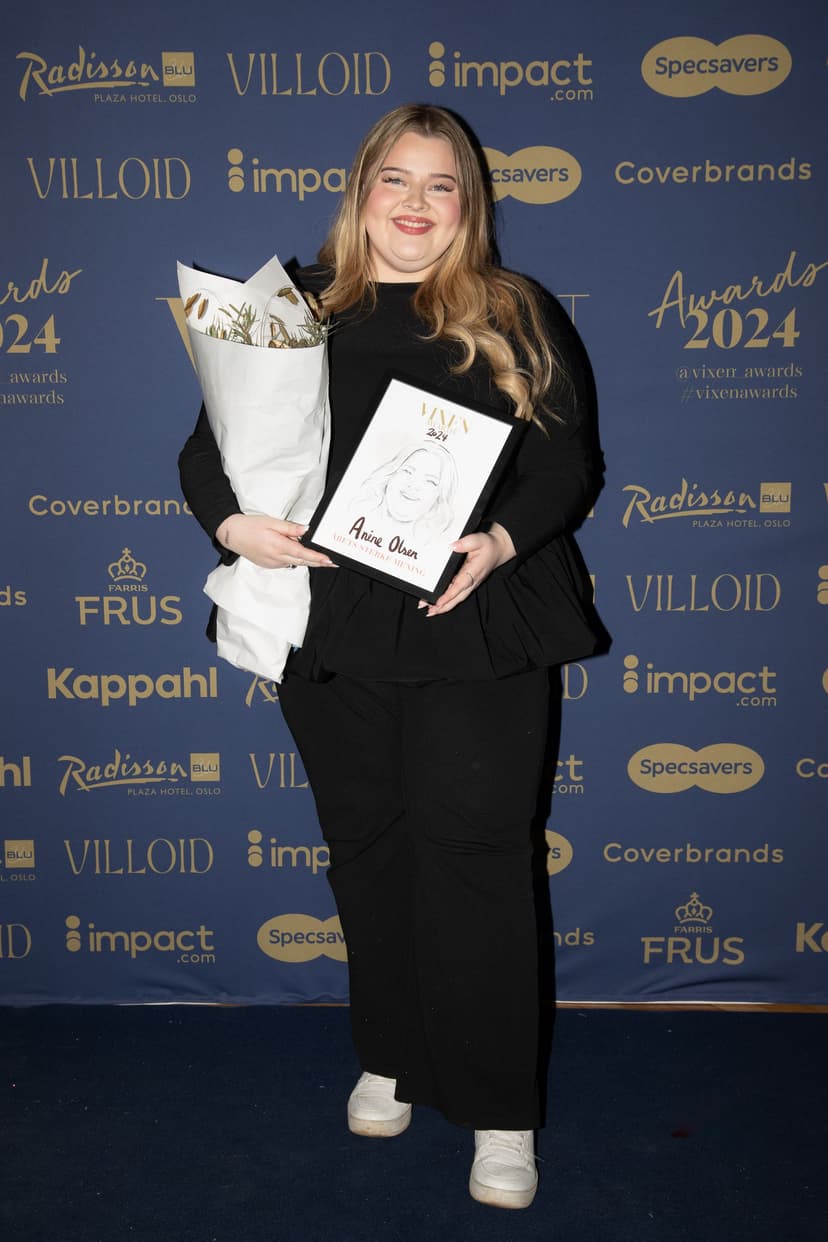 Anine Olsen vant prisen i kategorien Årets influenser: Sterke mening.