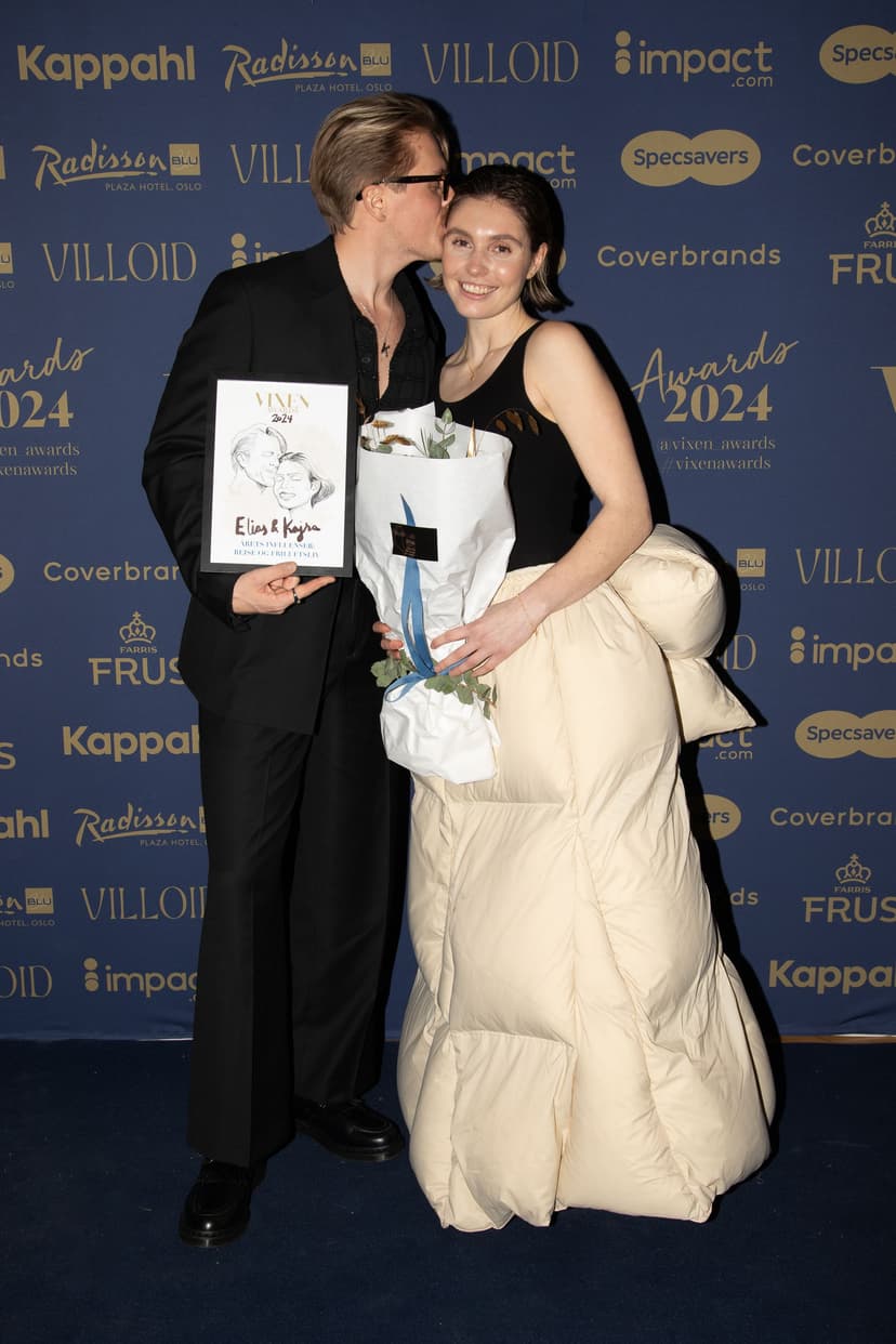 Elias & Kajsa vant prisen i kategorien Årets influenser: Reise og friluftsliv.